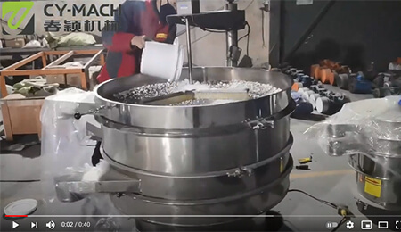 Industrial Salt Scraper Sieving Machine